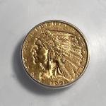 1928 $2.50 Gold Indian Head Eagle Coin