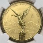 2021 Mo Reverse Proof 1 Oz Gold Libertad Coin