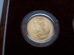 1987 Gold Britannia Proof Coin Set, 1/4 & 1/10