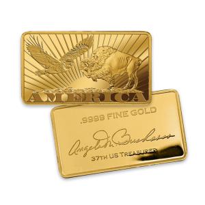 America Pure Gold Bullion Bar