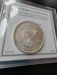 2022 South Africa 1 oz Silver Krugerrand Coin
