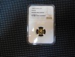 1989-P Chinese Proof Gold Panda 1/20 Oz