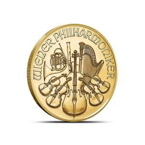 2026 Austrian Gold Philharmonic 1/25 oz Coin