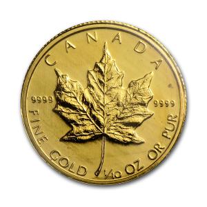 1983 Canada 1/10 oz Gold Maple Leaf Coin