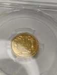 1874 Indian Princess Gold Dollar Coin MS 62