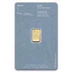 1 Gram Gold Bar - Royal Mint Britannia Design