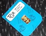 1/3 Gram 24K Gold Bullion Bar 9999 Fine