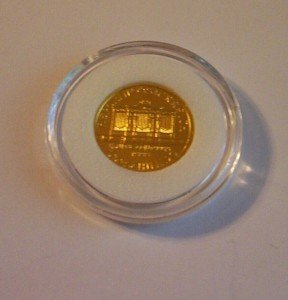 1999 1/10 oz Austrian Gold Philharmonic Coin
