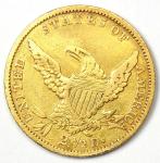 1834 Classic Gold Quarter Eagle Coin - Rare!