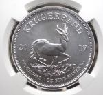 2019 South Africa 1oz Silver Krugerrand NGC MS 70