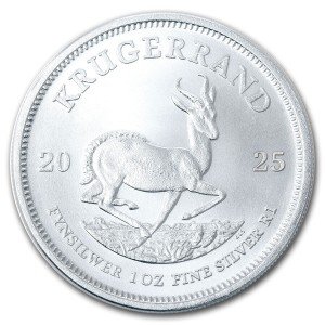 2025 South Africa 1 oz Silver Krugerrand Coin