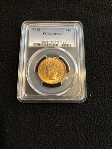 1915-P $10 Indian Head Gold Eagle Coin