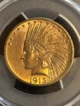 1915-P $10 Indian Head Gold Eagle Coin