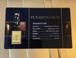 Tutankhamun 1/1000 oz .999 Gold Coin Card