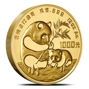Chinese Gold Panda Coin 12 oz (Random Year)