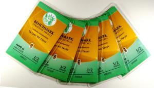 Set of 5 Pure 24K Gold Bars