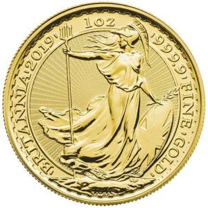 2019 1 oz British Gold Britannia