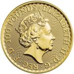 2019 1 oz British Gold Britannia
