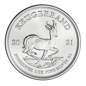 2021 South African Krugerrand 1oz Silver Coin