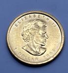 2007 Canada Gold Maple Leaf - 1/20 oz Coin
