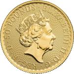 2021 1/2 oz British Gold Britannia Coin