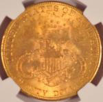 1901 $20 Gold Double Eagle Coin NGC MS65