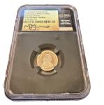 2018 South Africa 1/10 oz Gold Krugerrand NGC PF-70