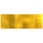 1/3 Gram .9999 Gold Bar with 11 Snap Bars