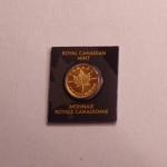 2014 Gold Maple Leaf Coin - 1 Gram