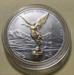 2012 Gold Gilded Libertad Coin - 1oz Silver