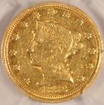 1852-C Liberty Gold Quarter Eagle $2.50 Coin