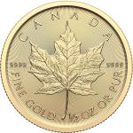 Canada Gold Maple Leaf 1/2 oz Coin .9999 Fine