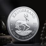 South Africa 1 oz Silver Krugerrand Coin