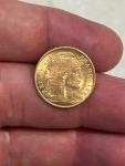 1906 France Gold 10 Francs Rooster Coin