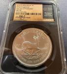 2019 South African Krugerrand MS70 Tumi Tsehlo Signature