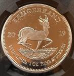 2019 South African Krugerrand MS70 Tumi Tsehlo Signature
