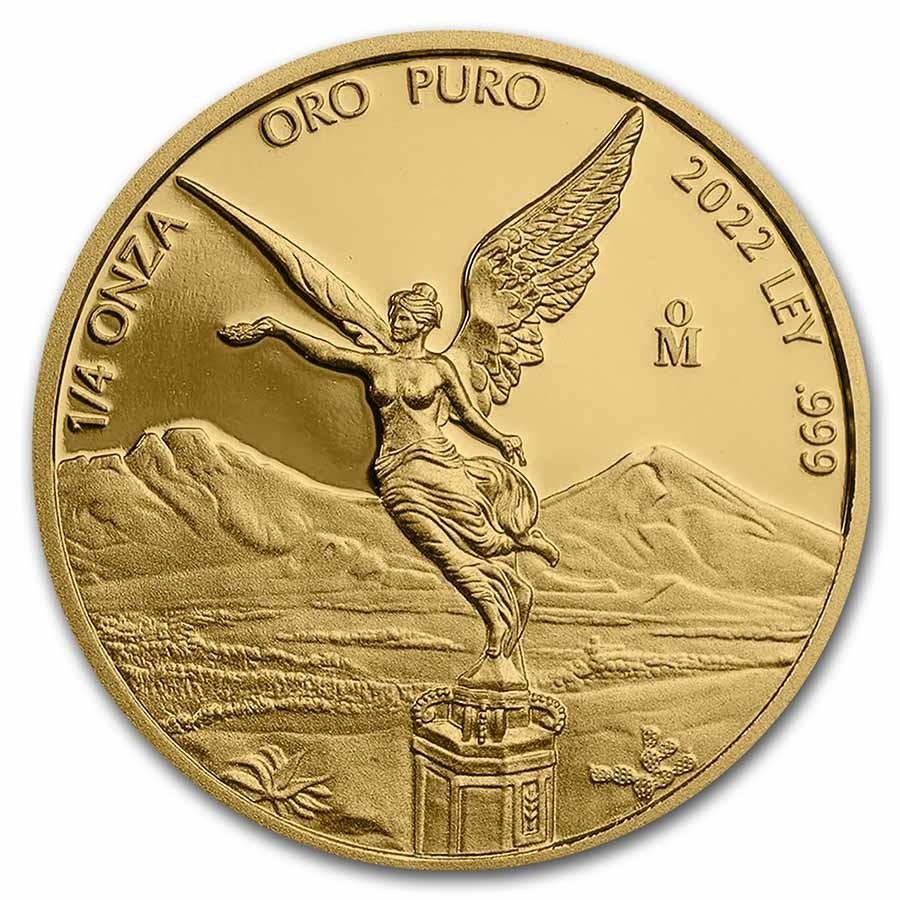 2022 Mexico 1/4 oz Gold Libertad Coin