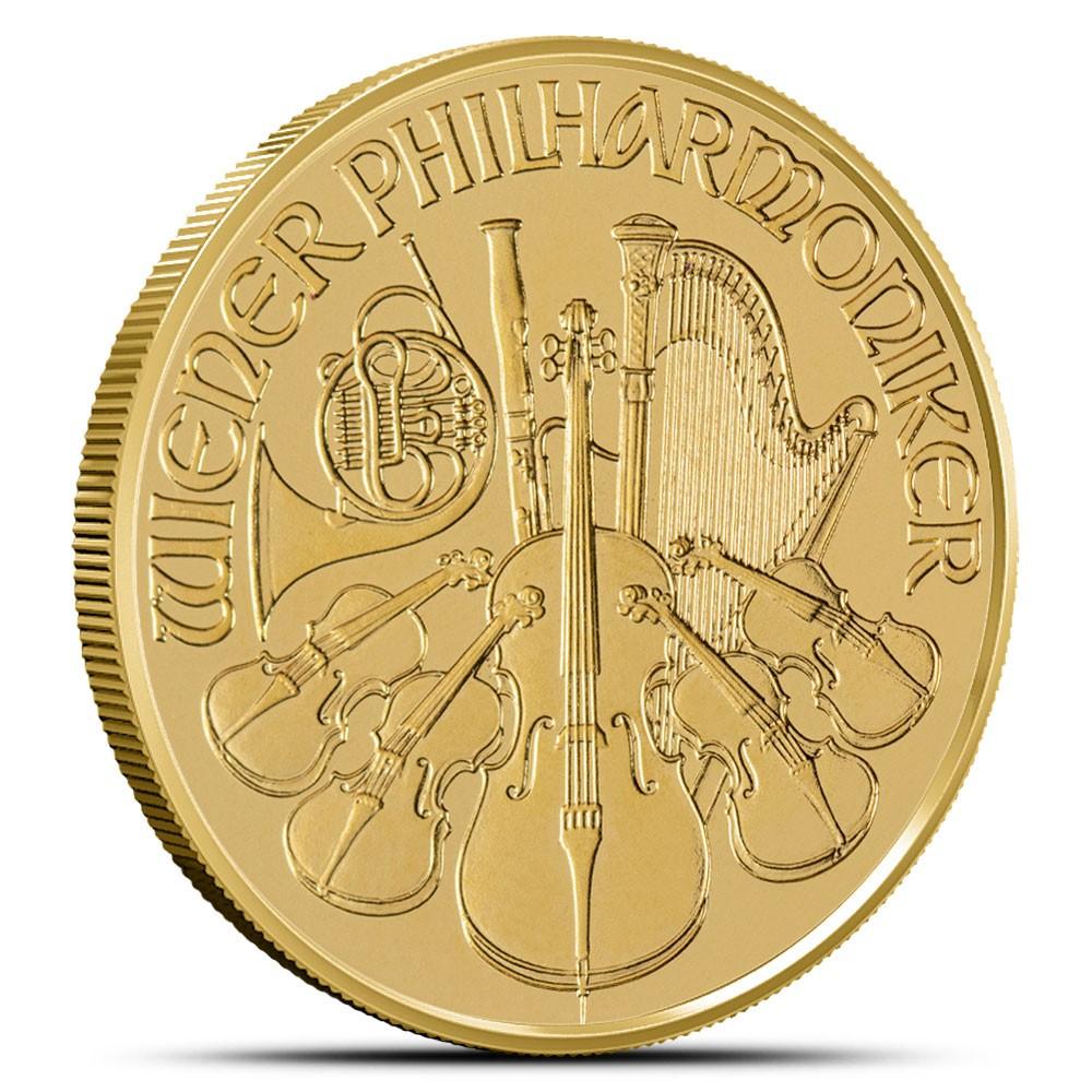 Austrian Gold Philharmonic Coin 1/2 oz