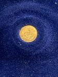 14k Gold Miniature Krugerrand with COA and Box