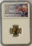 2023 British 1/10oz Gold Britannia King Charles III