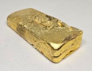 Nordic Gold Ingot Bar - 1lb Hand-Poured