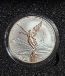 2024 Mexico Libertad Red Gold 1oz Silver Coin