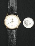Michel Herbelin Gold Leather Ladies' Watch