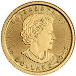 2015 Canadian Gold Maple Leaf 1/4 oz Coin