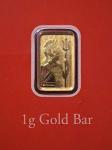 1 gram Gold Bar - Royal Mint Britannia