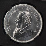 2017 1 oz Silver Krugerrand - 50th Anniversary