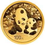 2024 100 Yuan Gold Chinese Panda Coin 8g