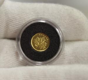 2019 Canada 25-Cent Gold Coin - Maple Leaf Anniversary