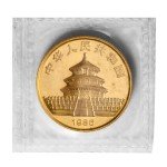 1986 Chinese Gold Panda Coin 1/2 oz