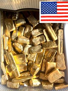 250g Scrap Gold Bar for Recovery and Crafts
